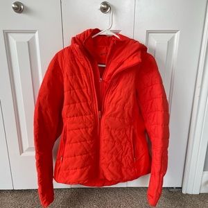 Lululemon Another Mile Jacket Size 12 Autumn Orange